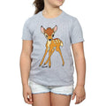 Sports Grey - Front - Bambi Girls Classic T-Shirt