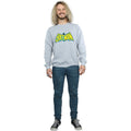 Sports Grey - Side - Batman Mens Retro Logo Sweatshirt