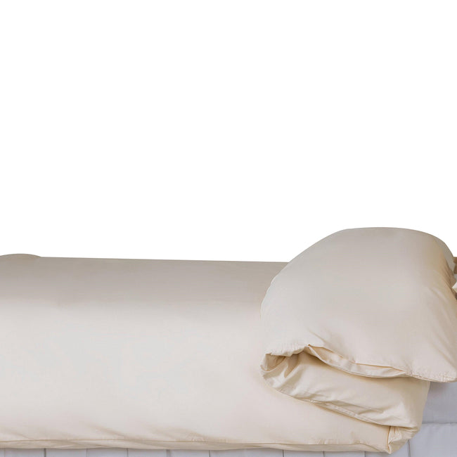 Ivory - Back - Belledorm 200 Thread Count Egyptian Blend Duvet