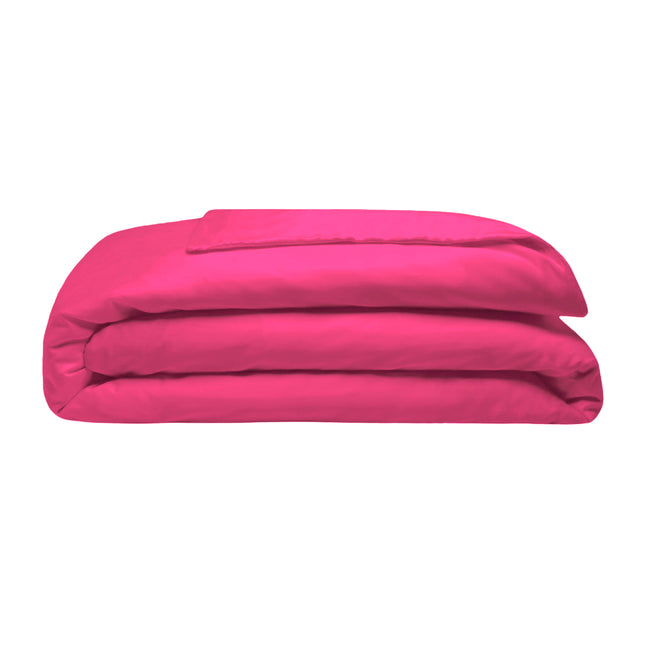 Cerise Pink - Front - Belledorm 200 Thread Count Egyptian Blend Duvet