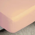 Pink - Front - Belledorm 200 Thread Count Cotton Percale Extra Deep Fitted Sheet