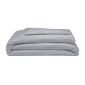 Platinum - Front - Belledorm 540 Thread Count Satin Stripe Duvet Set