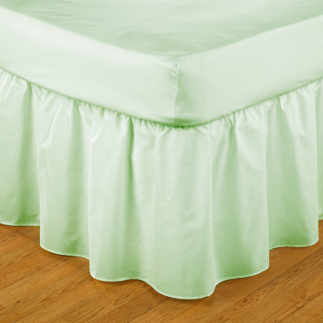 Willow - Front - Belledorm Easy Fit Frilled Platform Valance