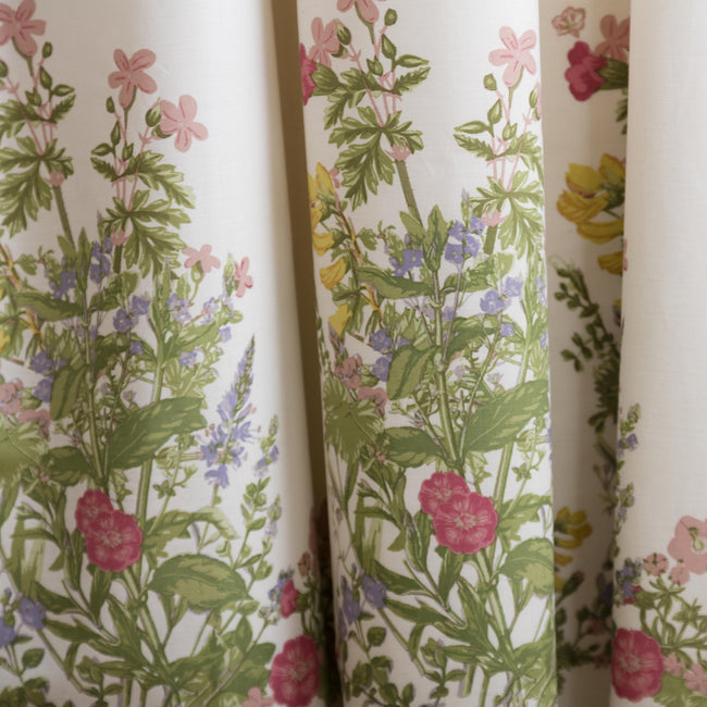 Ivory - Back - Belledorm Bella Mae Lined Curtains