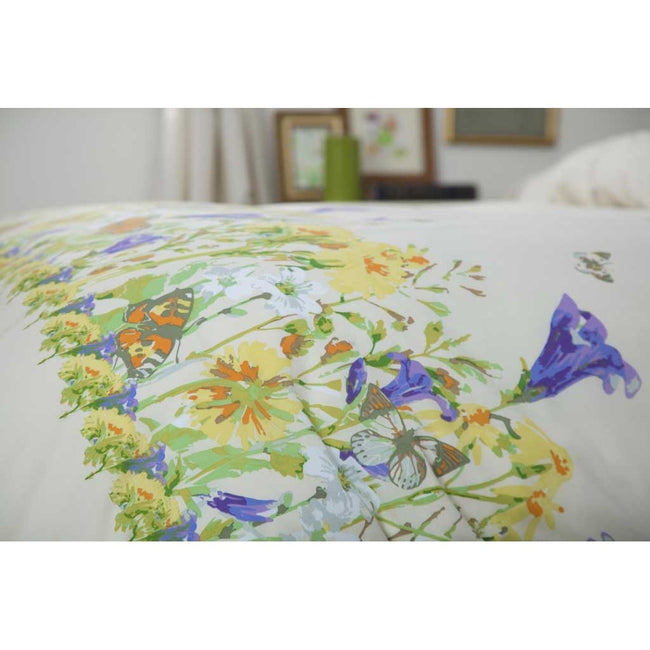 Ivory - Back - Belledorm Bluebell Meadow Duvet