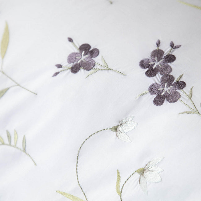 White - Back - Belledorm Imogen Duvet Set