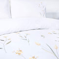 White-Saffron - Side - Belledorm Imogen Duvet Set
