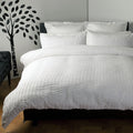 White - Front - Belledorm Lincoln Duvet Set