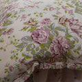 Ivory-Pink-Green - Back - Belledorm Rose Boutique Duvet