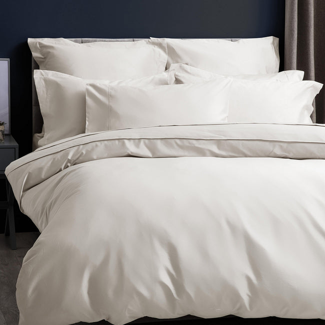 Ivory - Back - Belledorm Pima Cotton 450 Thread Count Duvet
