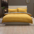 Saffron-Gray - Front - Belledorm Trapeze Duvet Set