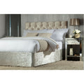 Champagne - Front - Belledorm Crushed Velvet Base Wrap
