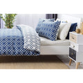 Navy-Ivory - Lifestyle - Belledorm Atlanta Duvet Set