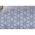 Cloudy-White - Side - Belledorm Georgia Geometric Duvet Set