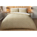 Cream-White - Side - Belledorm Snowfall Duvet Set