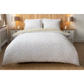 Cream-White - Lifestyle - Belledorm Snowfall Duvet Set