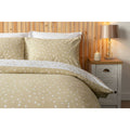 Cream-White - Close up - Belledorm Snowfall Duvet Set