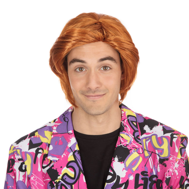 Ginger - Front - Bristol Novelty Tony Ginger Wig