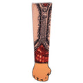 Beige-Black-Red - Front - Bristol Novelty Unisex Zipper Sleeve