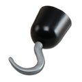 Black-Gray - Front - Bristol Novelty Plastic Pirate Hook Costume Accessory