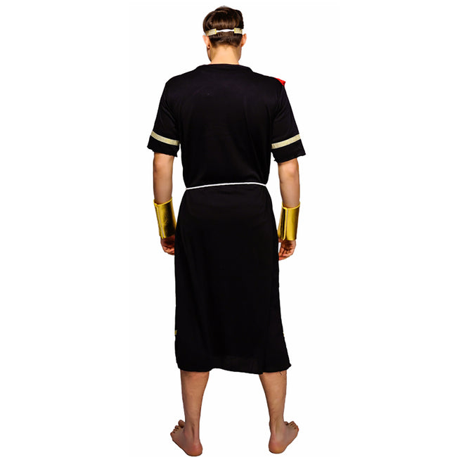 Black - Lifestyle - Bristol Novelty Mens Toga Caesar Costume