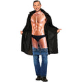 Black - Back - Bristol Novelty Mens The Flasher Costume