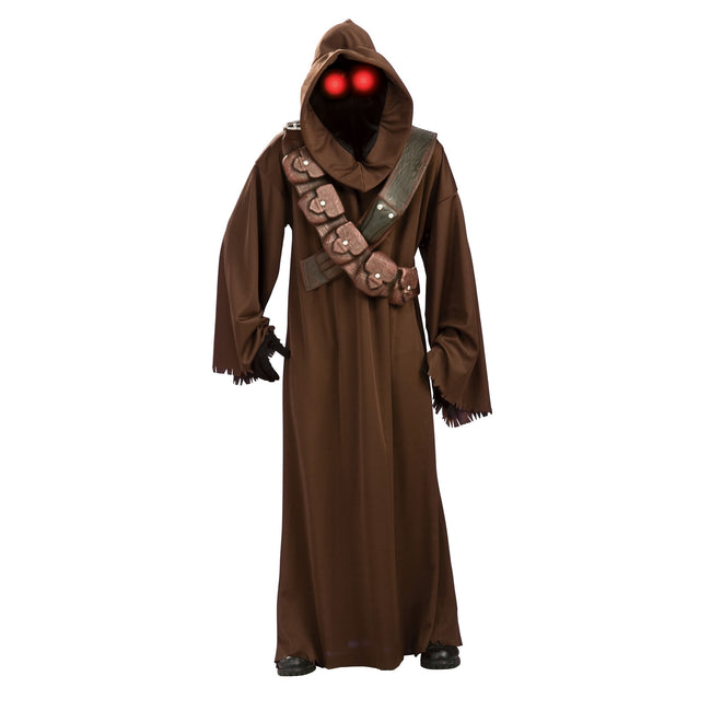 Brown - Front - Star Wars Mens Jawa Costume