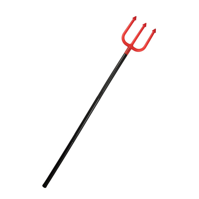 Black-Red - Front - Bristol Novelty Large Devil Fork