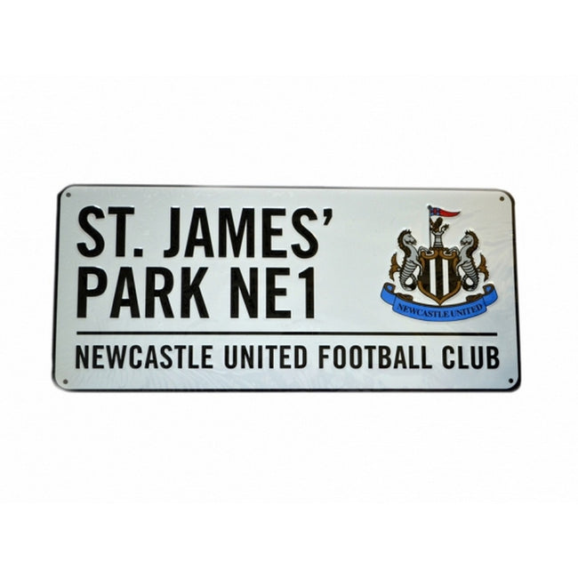 Multicolored - Front - Newcastle Metal Street Sign