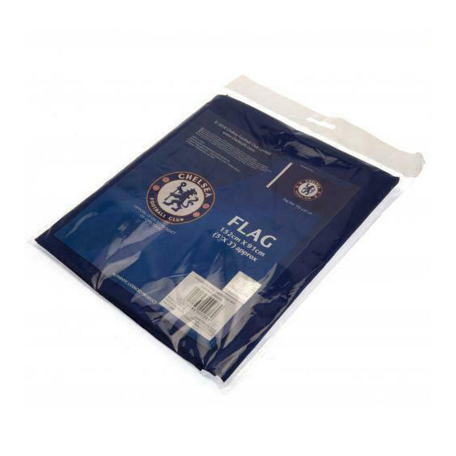 blue - Side - Chelsea FC Core Crest Flag