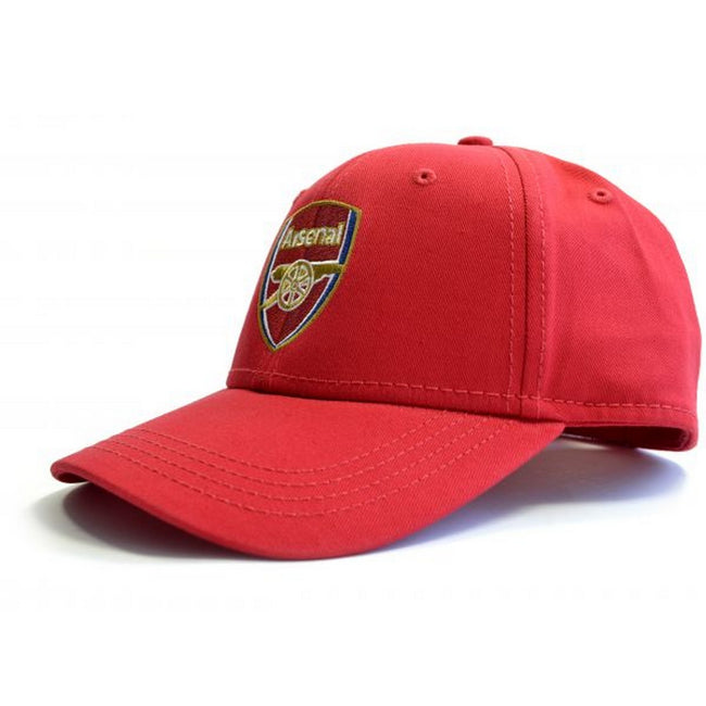Red - Back - Arsenal FC Crest Baseball Cap