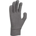 Gray - Back - Nike Mens 2.0 Knitted Swoosh Gloves