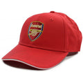 Red - Back - Arsenal FC Crest Baseball Cap