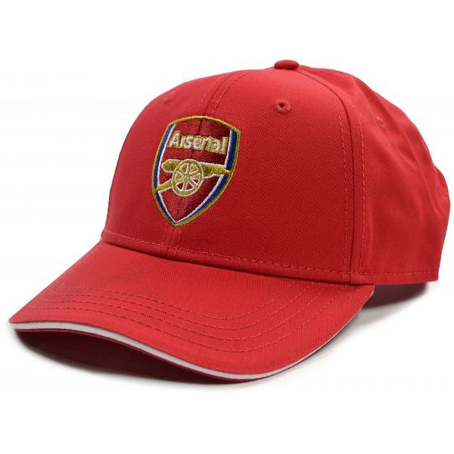 Red - Back - Arsenal FC Crest Baseball Cap