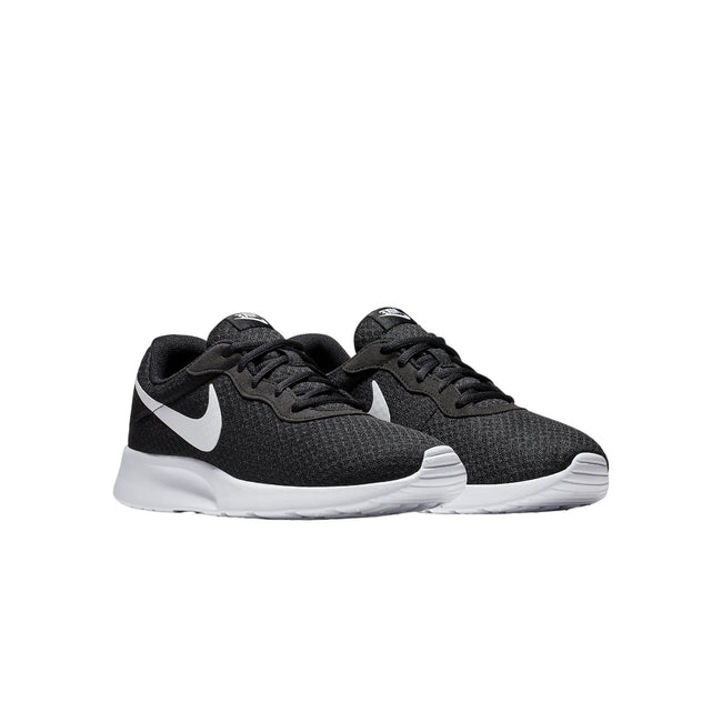 Black-White - Front - Nike Mens Tanjun Sneakers