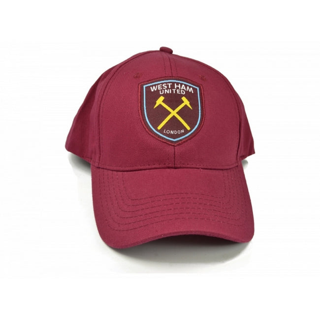 Burgundy - Front - West Ham FC Official Soccer Baseball Cap