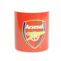 Red-White - Back - Arsenal FC Official Crest Mug