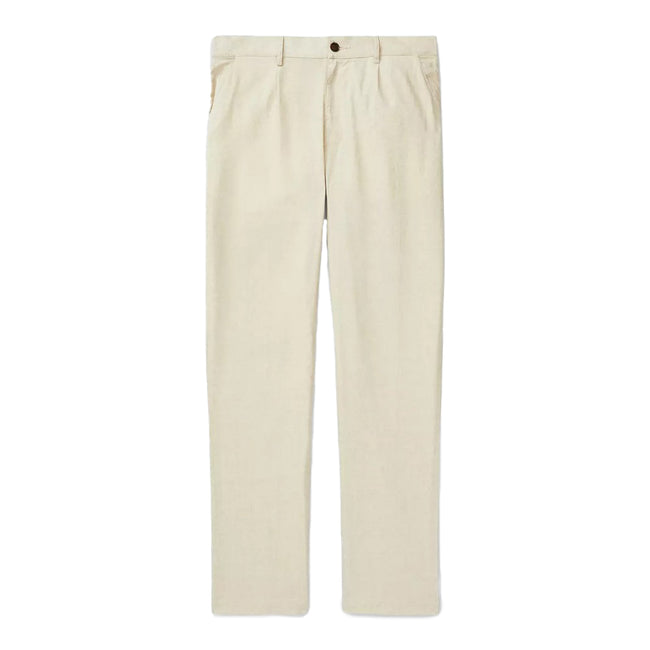 Light Sand - Front - Burton Mens Linen Pants