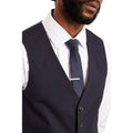 Navy - Side - Burton Mens Essential Slim Vest