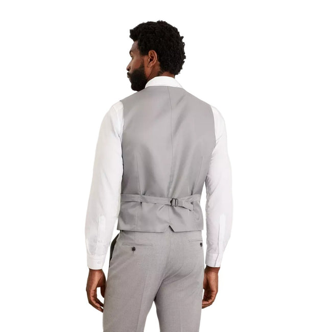 Light Grey - Back - Burton Mens Essential Slim Vest