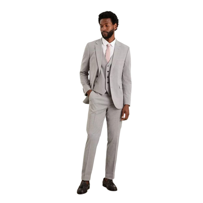 Light Grey - Pack Shot - Burton Mens Essential Slim Vest