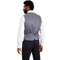 Navy - Back - Burton Mens Essential Tailored Vest