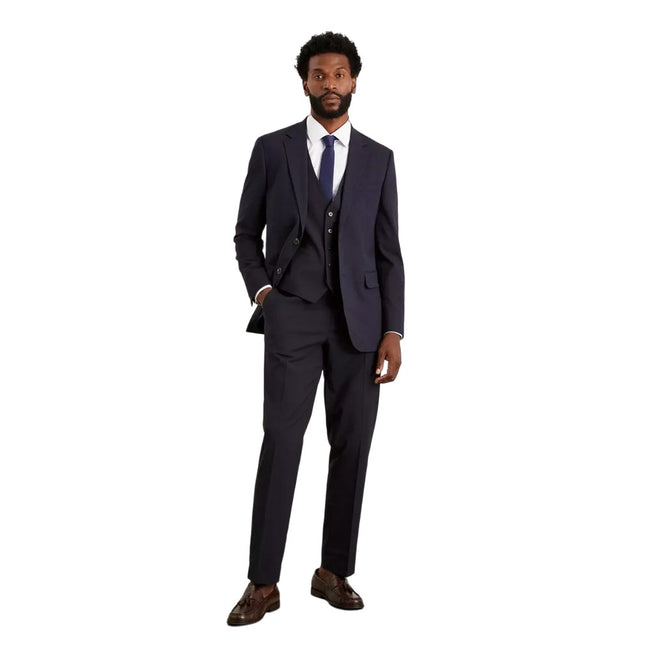 Navy - Lifestyle - Burton Mens Essential Tailored Vest
