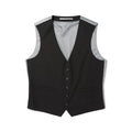Black - Front - Burton Mens Essential Tailored Vest