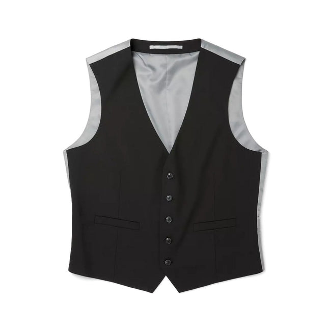 Black - Front - Burton Mens Essential Tailored Vest