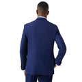 Navy - Back - Burton Mens Slim Tuxedo Jacket