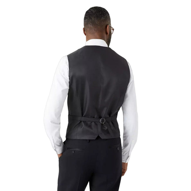 Black - Back - Burton Mens Slim Vest