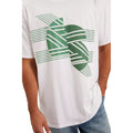 White - Side - Burton Mens Distorted Circle T-Shirt