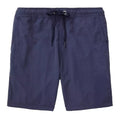 Navy - Front - Burton Mens Plain Crinkle Swim Shorts