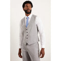 Light Grey - Front - Burton Mens Essential Plus Tailored Vest